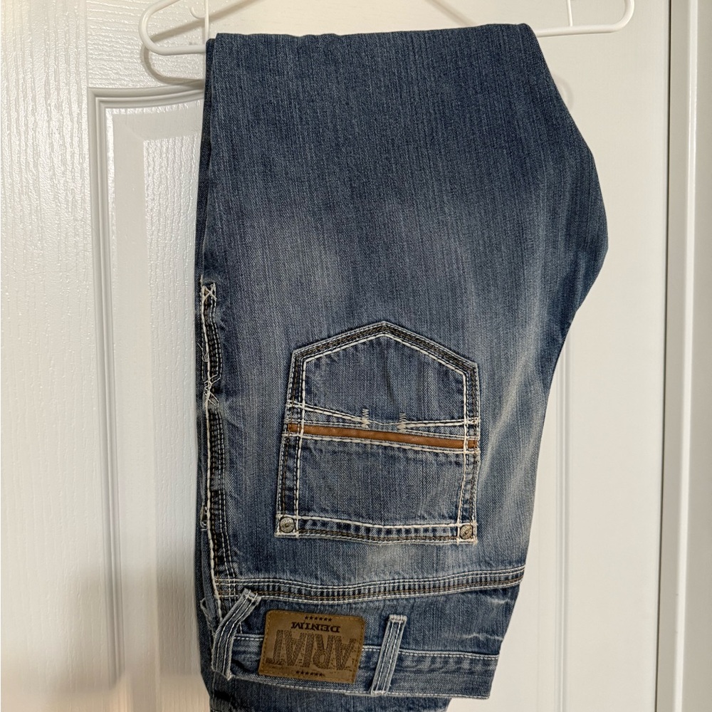 Ariat Men's Bootcut Jeans - Dark Blue